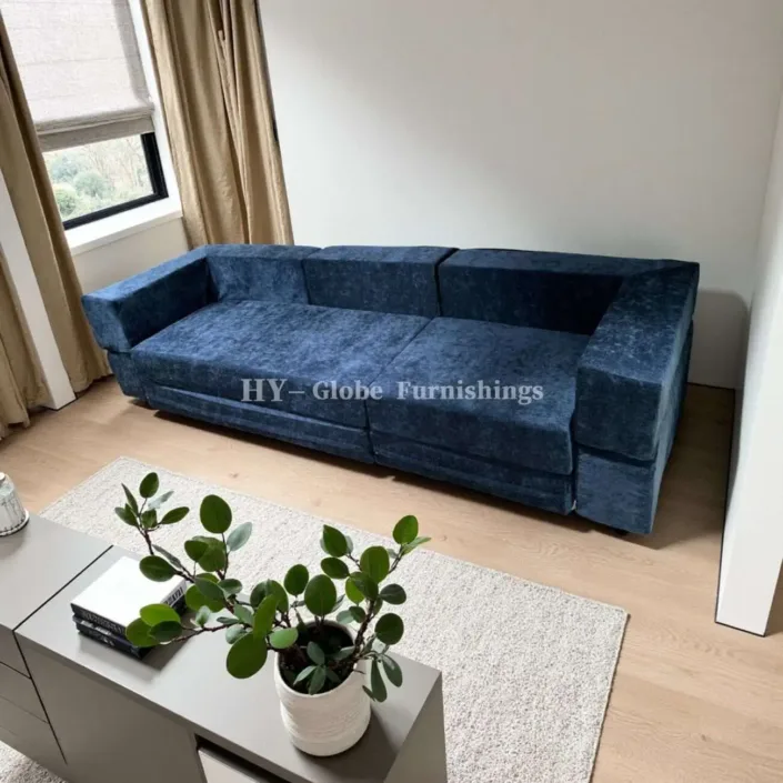 Globe Furnishings - modular block compression sofa Globe Furnishings - modular block compression sofa