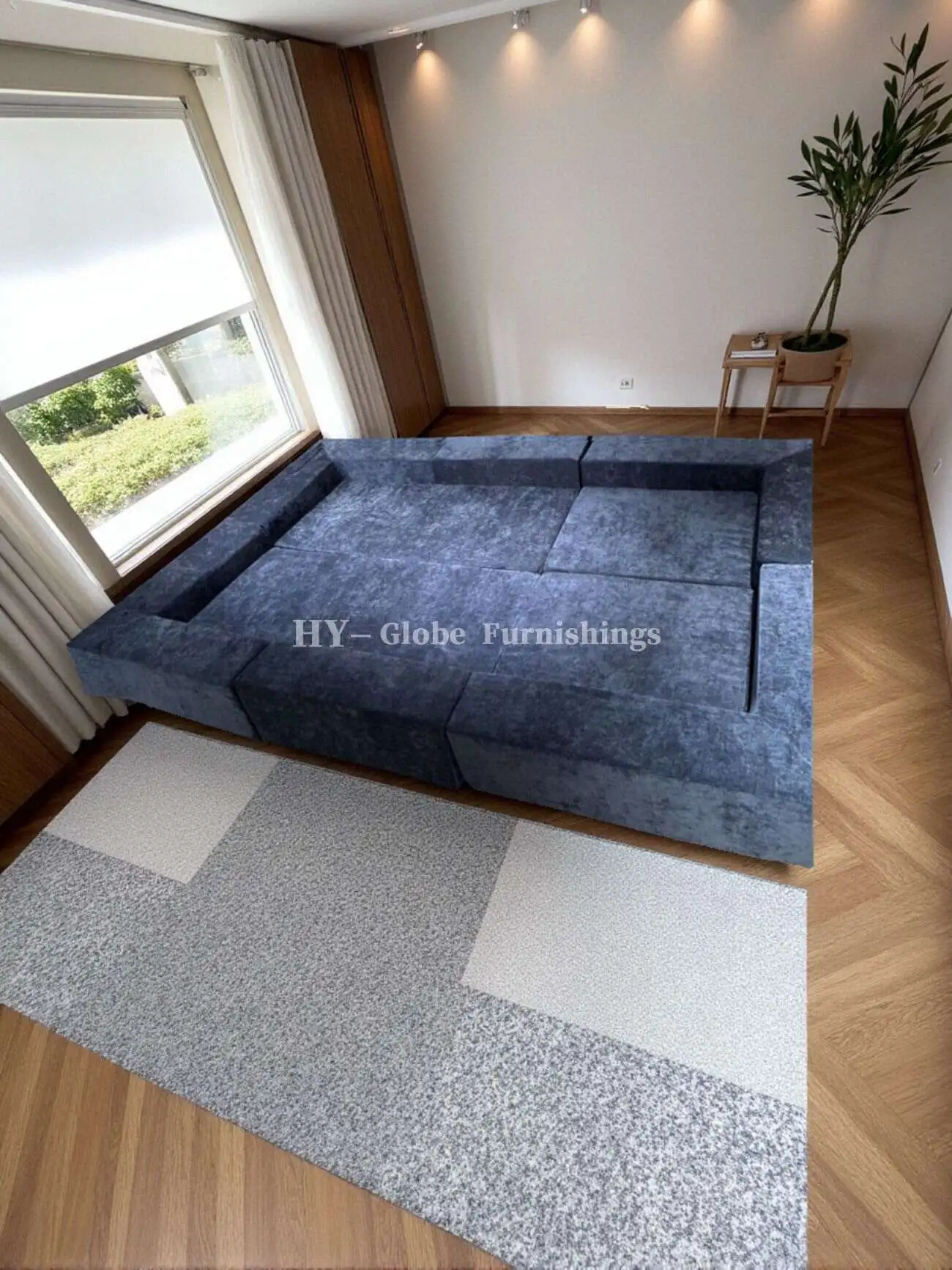 Globe Furnishings - modular block compression sofa 13401543640412646_3