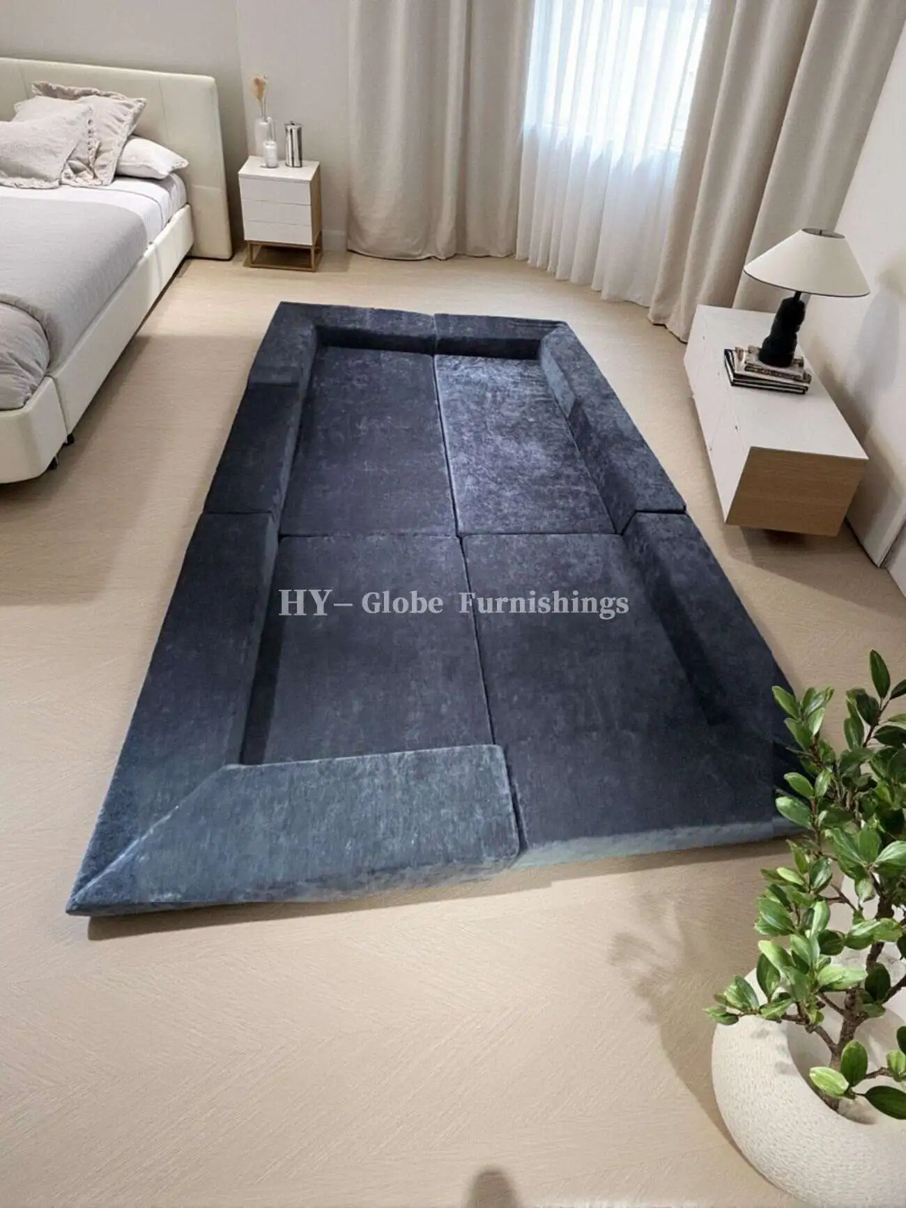Globe Furnishings - modular block compression sofa 13401543648526618_1