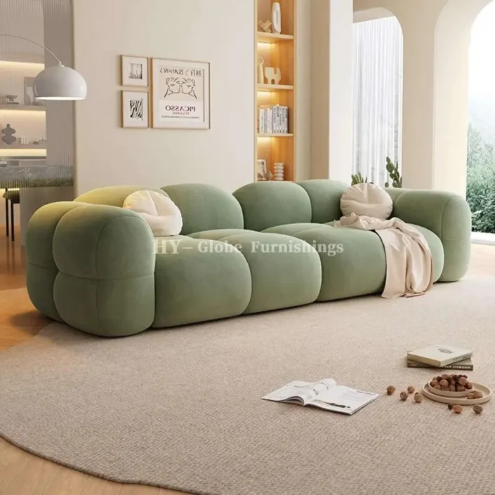 Globe Furnishings - Puff Baby Fleece Compressed Sofa Globe Furnishings - Puff Baby Fleece Compressed Sofa