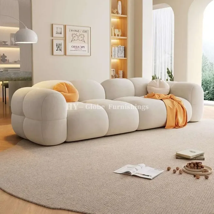 Globe Furnishings - Puff Baby Fleece Compressed Sofa Globe Furnishings - Puff Baby Fleece Compressed Sofa