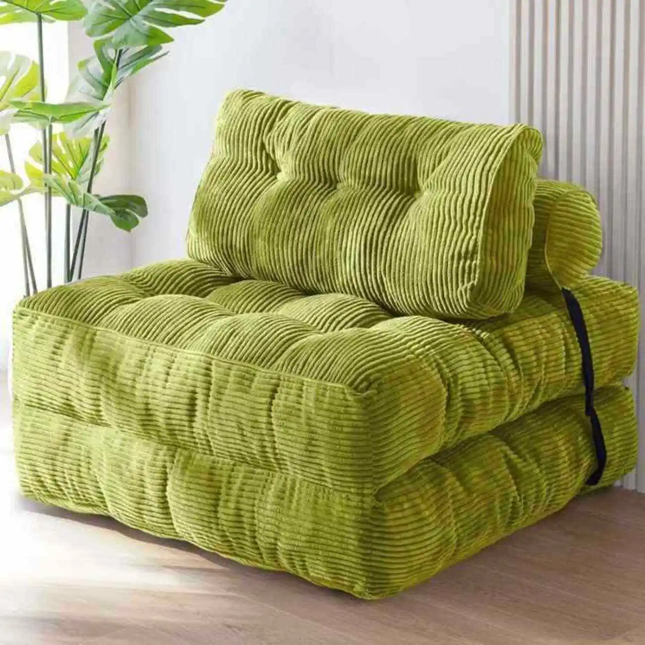 SKU-02-草绿色 Globe Furnishings - Adjustable Folding Compression Sofa Bed