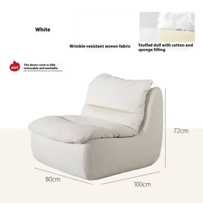 Globe Furnishings - Down-filled Single-Person Compression Sofa Globe Furnishings - Down-filled Single-Person Compression Sofa