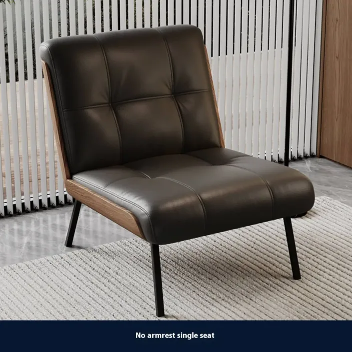 Globe Furnishings - Italian cowhide single chair Globe Furnishings - Italian cowhide single chair