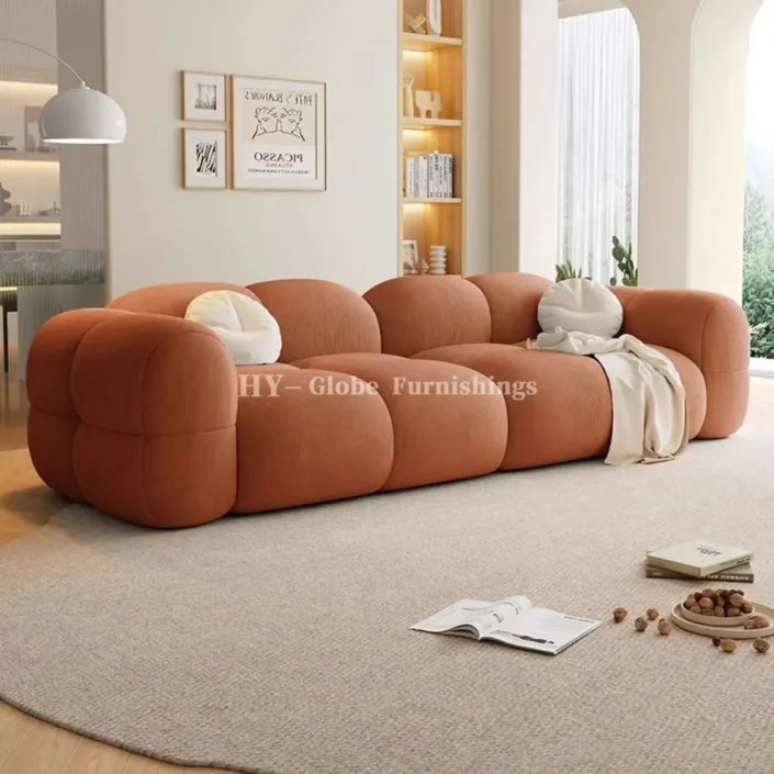 Globe Furnishings - Puff Baby Fleece Compressed Sofa Globe Furnishings - Puff Baby Fleece Compressed Sofa