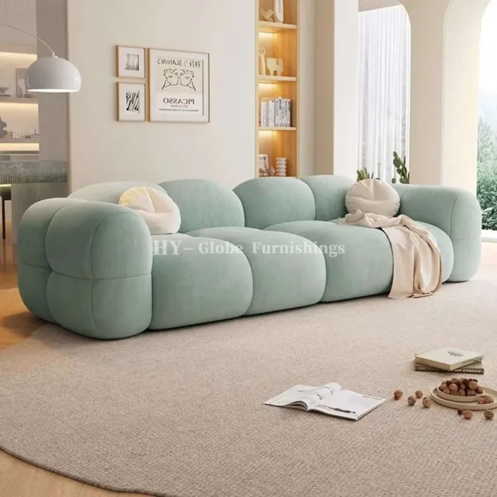 Globe Furnishings - Puff Baby Fleece Compressed Sofa Globe Furnishings - Puff Baby Fleece Compressed Sofa