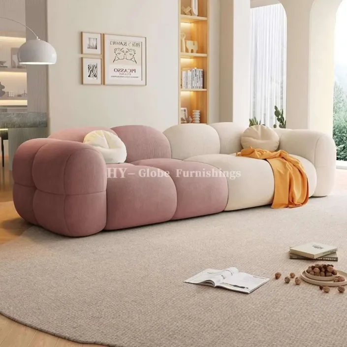 Globe Furnishings - Puff Baby Fleece Compressed Sofa Globe Furnishings - Puff Baby Fleece Compressed Sofa