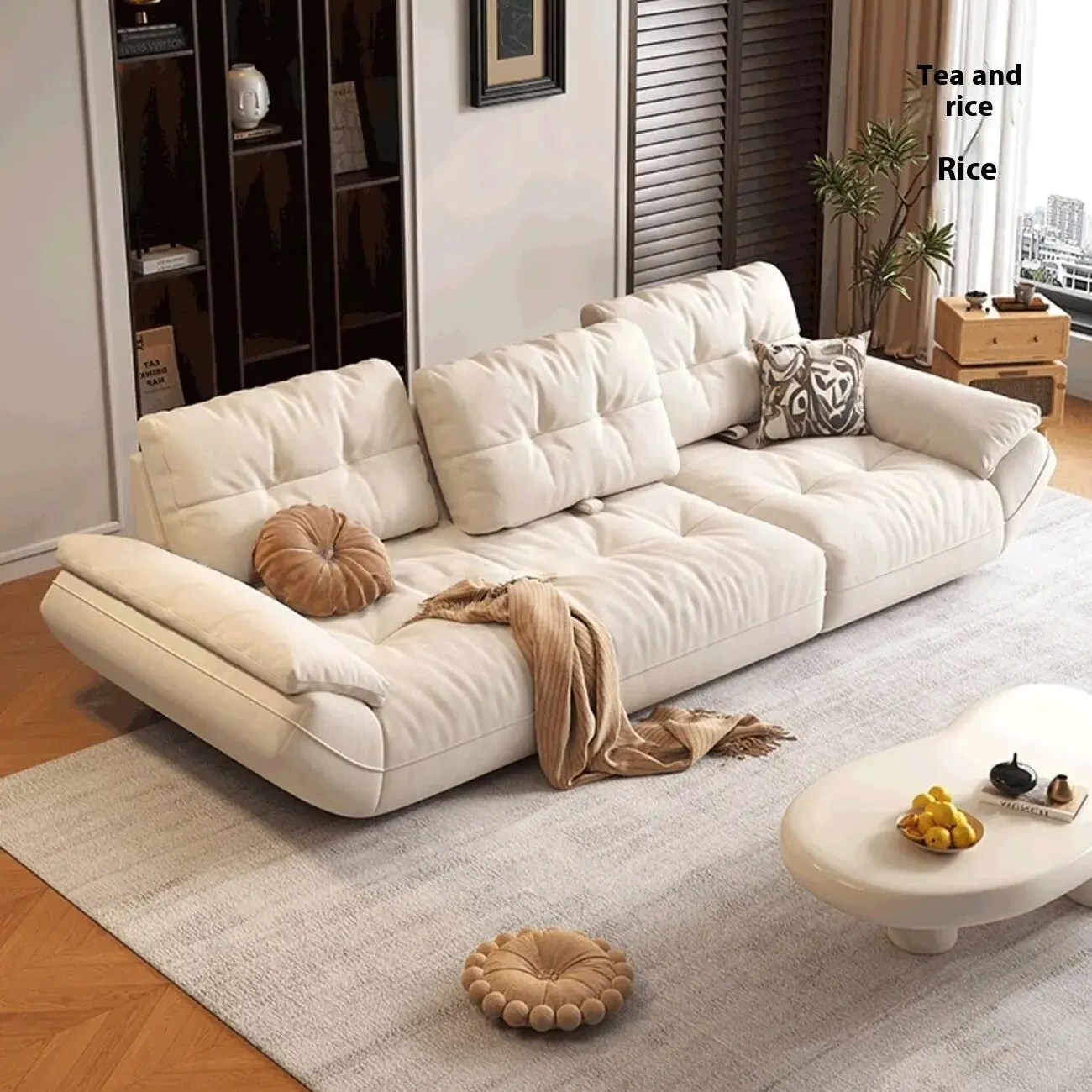主图-01 Globe Furnishings - Extra-Deep Cloud Sofa