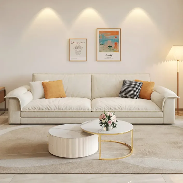 Sailboat fabric sofa
