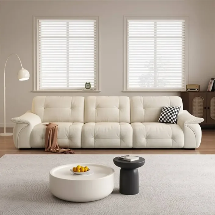 Globe Furnishings - Modern Minimalist Cat Scratch Fabric Sofa Globe Furnishings - Modern Minimalist Cat Scratch Fabric Sofa