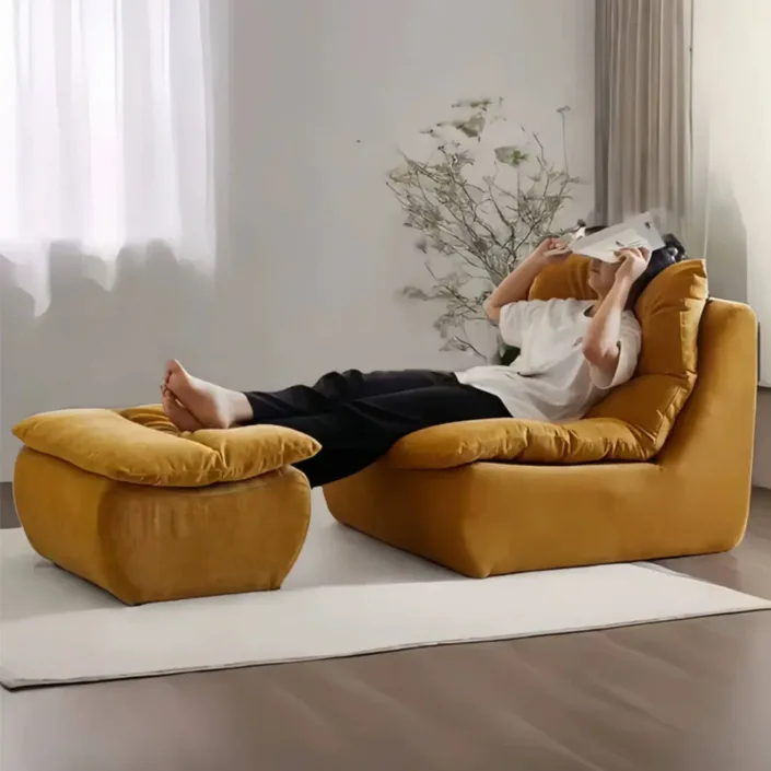 Globe Furnishings - Down-filled Single-Person Compression Sofa Globe Furnishings - Down-filled Single-Person Compression Sofa