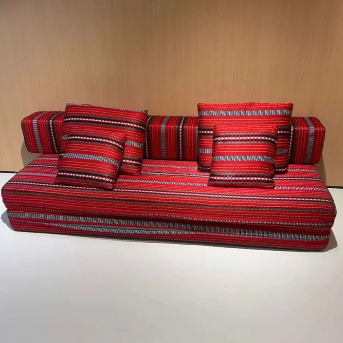 Ethnic style jacquard fabric compressed sofa
