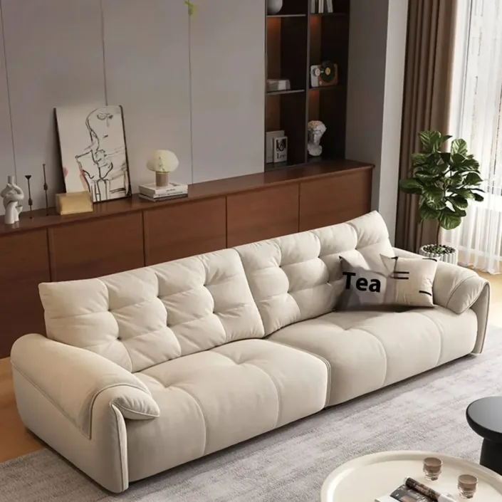 Modular Italian Minimalist Fabric Sofa