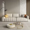 Light luxury piano key sofa