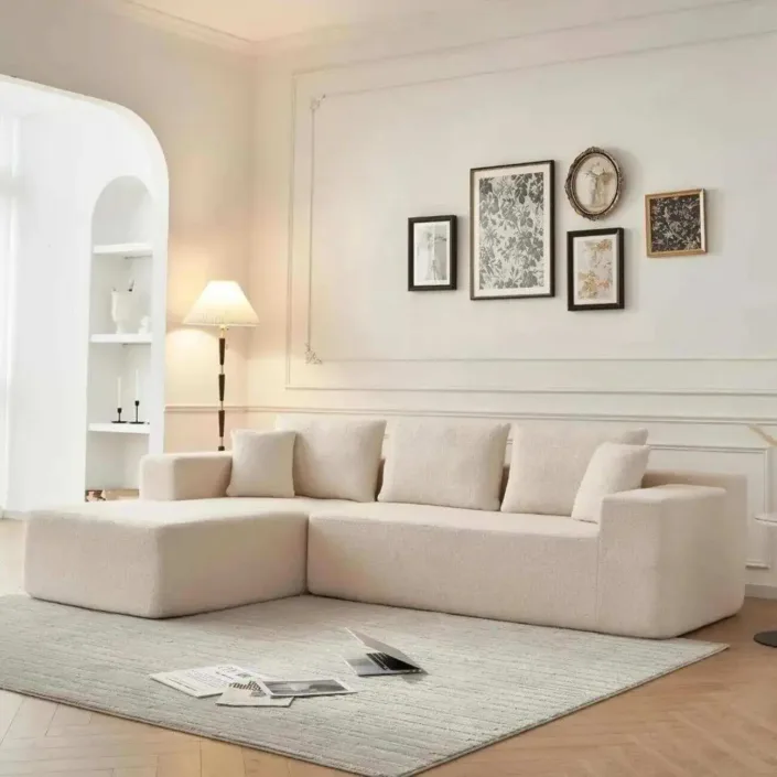 Globe Furnishings - L-Shaped Corner Integrated Compression Sofa Globe Furnishings - L-Shaped Corner Integrated Compression Sofa
