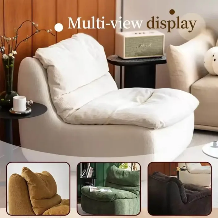 Globe Furnishings - Down-filled Single-Person Compression Sofa Globe Furnishings - Down-filled Single-Person Compression Sofa