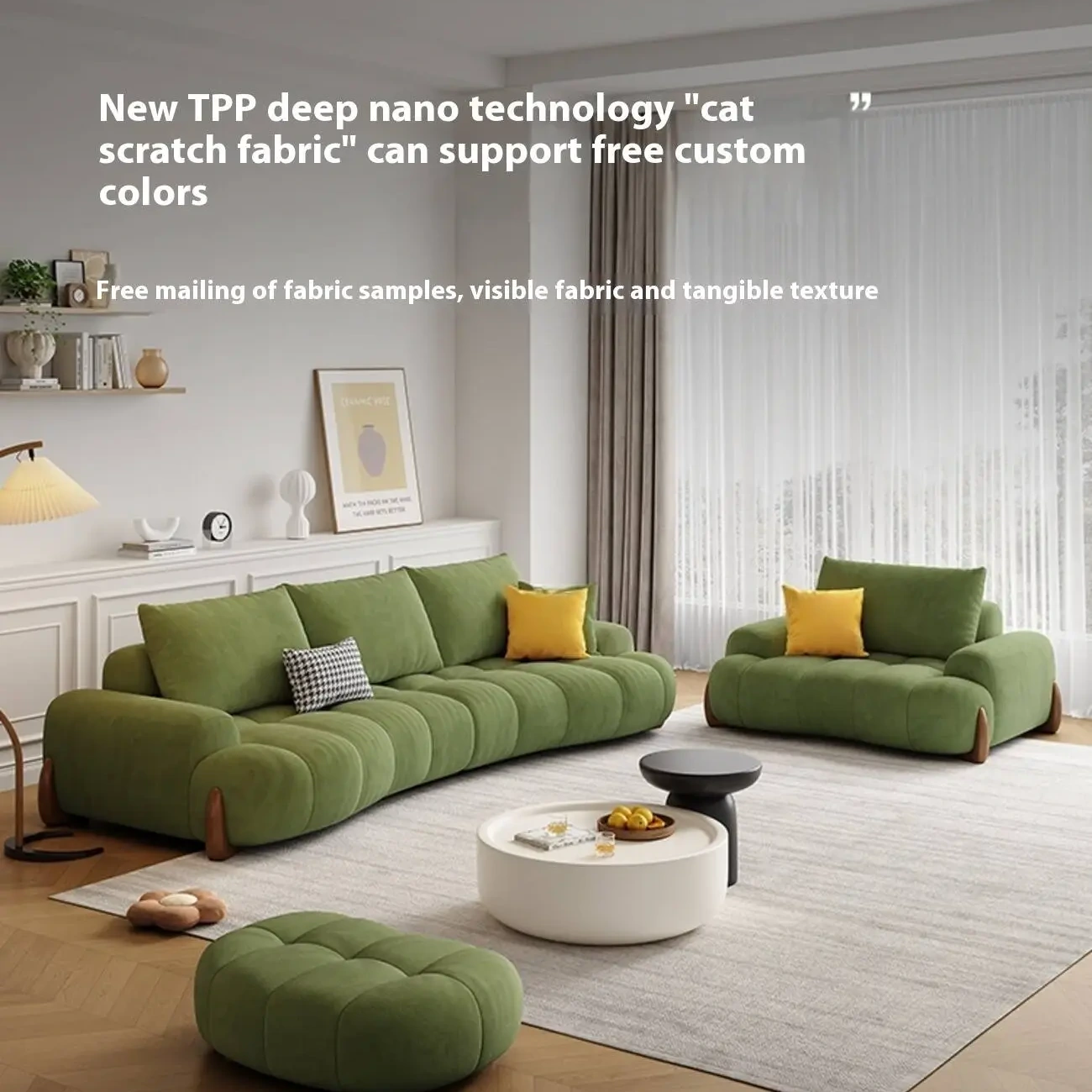 主图-02 Globe Furnishings - New Cotton Candy Cloud Sofa