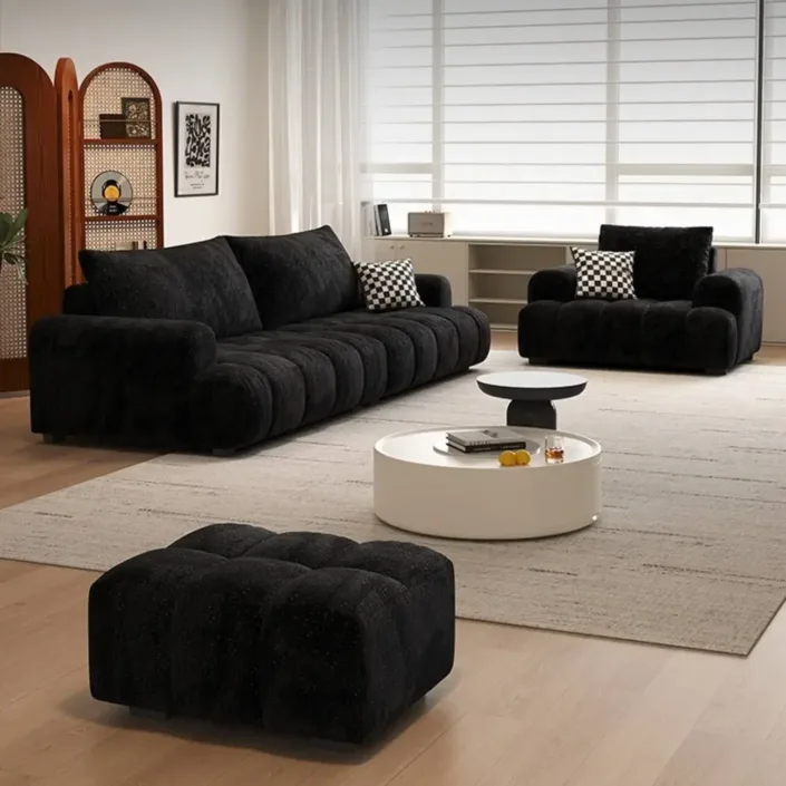 Globe Furnishings - New Premium Cloud Sofa with Baby's Breath Accents Globe Furnishings - New Premium Cloud Sofa with Baby's Breath Accents