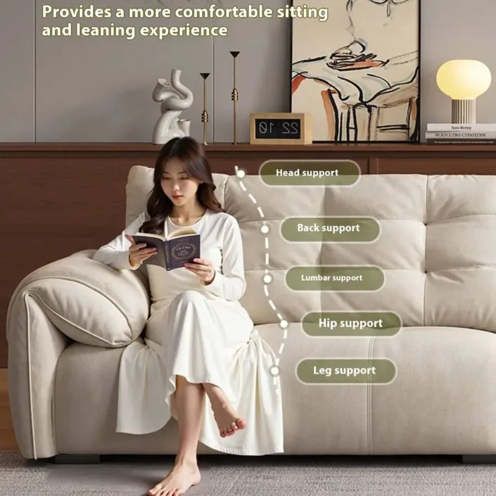 Globe Furnishings - Modular Italian Minimalist Fabric Sofa Globe Furnishings - Modular Italian Minimalist Fabric Sofa