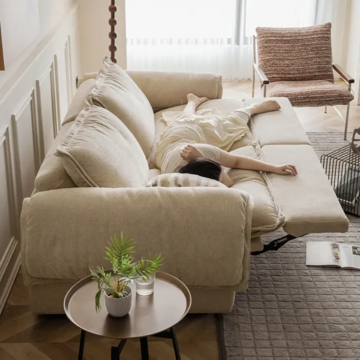 Globe Furnishings - Zero-Wall Clearance Removable Cover Electric Recliner Sofa Globe Furnishings - Zero-Wall Clearance Removable Cover Electric Recliner Sofa