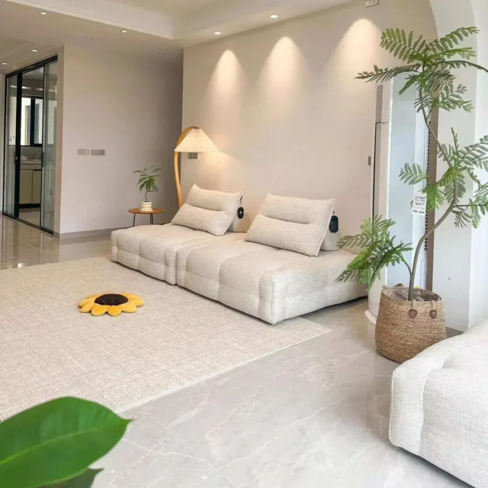 Modular Combination Cube-Style Compressed Sofa