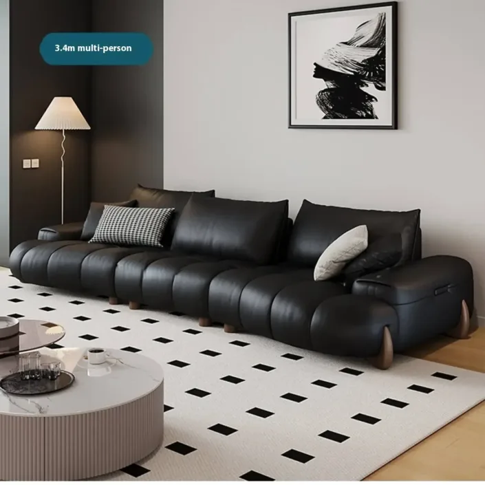 Globe Furnishings - Mosen Vintage Straight Leather Sofa Globe Furnishings - Mosen Vintage Straight Leather Sofa