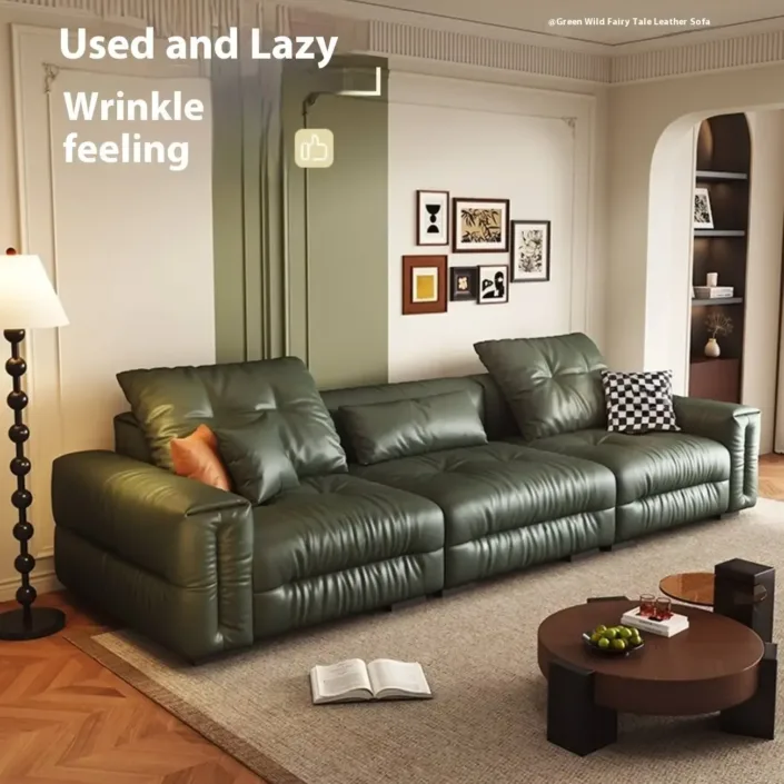 Globe Furnishings - Eternal Luxury Oasis · Cloudy Feel Leather Sofa Globe Furnishings - Eternal Luxury Oasis · Cloudy Feel Leather Sofa