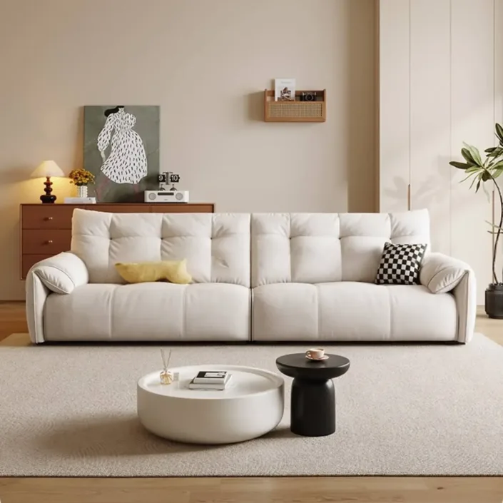 Globe Furnishings - Modular Cat-Proof Fabric Straight Sofa Globe Furnishings - Modular Cat-Proof Fabric Straight Sofa