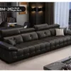 Italian-style light luxury piano key sofa high back sofa