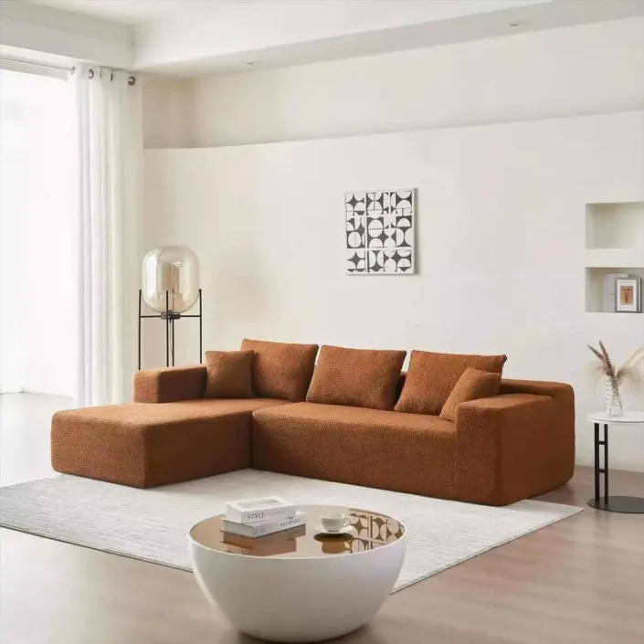 Globe Furnishings - L-Shaped Corner Integrated Compression Sofa Globe Furnishings - L-Shaped Corner Integrated Compression Sofa