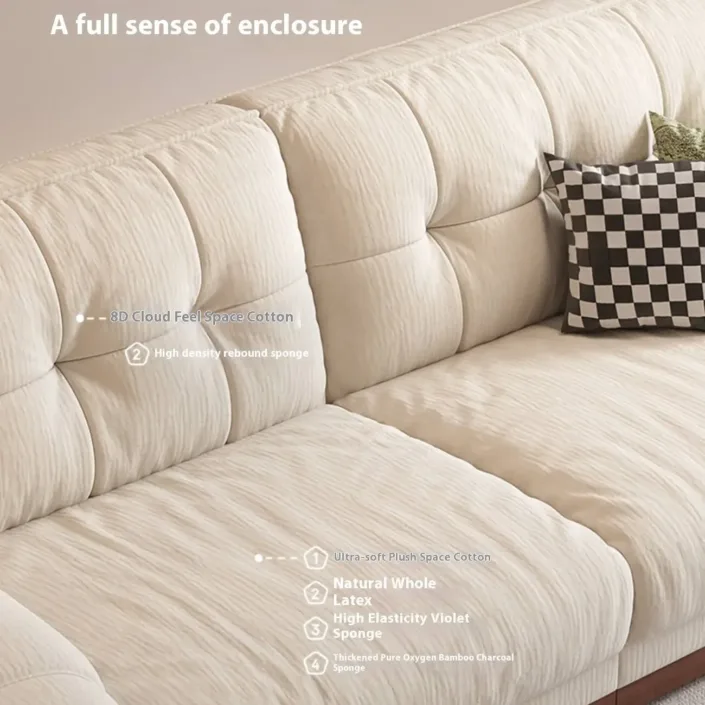 Globe Furnishings - Straight-Line Solid Wood Big Black Bull Sofa Globe Furnishings - Straight-Line Solid Wood Big Black Bull Sofa
