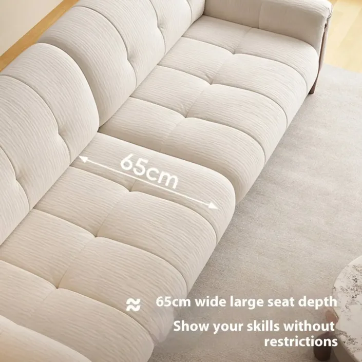 Globe Furnishings - New Solid Wood Chenille French Sofa