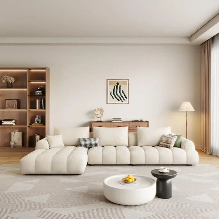 Globe Furnishings - New Empress Marshmallow Sofa Globe Furnishings - New Empress Marshmallow Sofa