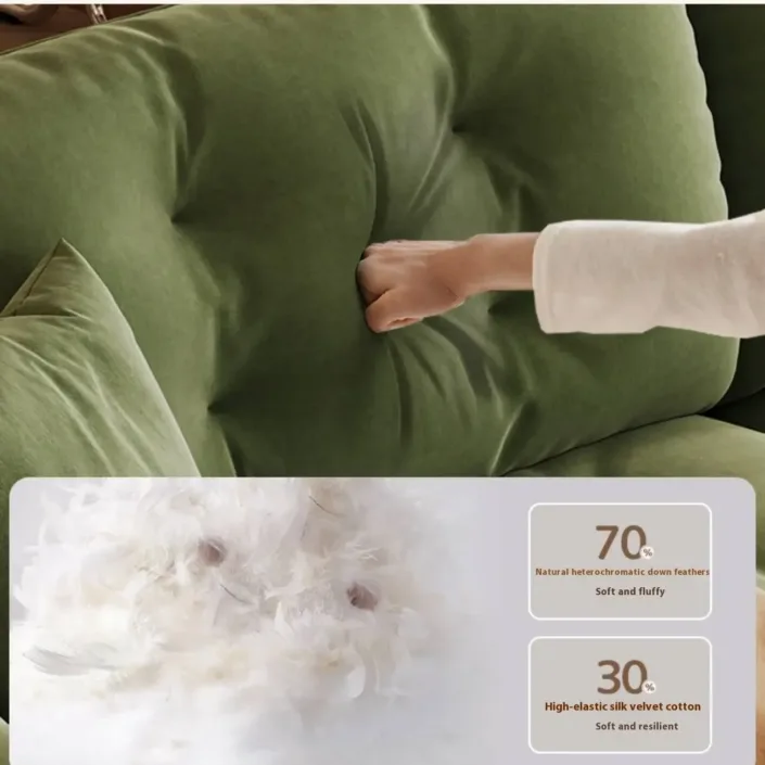 Globe Furnishings - Nordic Cloud Solid Wood Upholstered Sofa Globe Furnishings - Nordic Cloud Solid Wood Upholstered Sofa