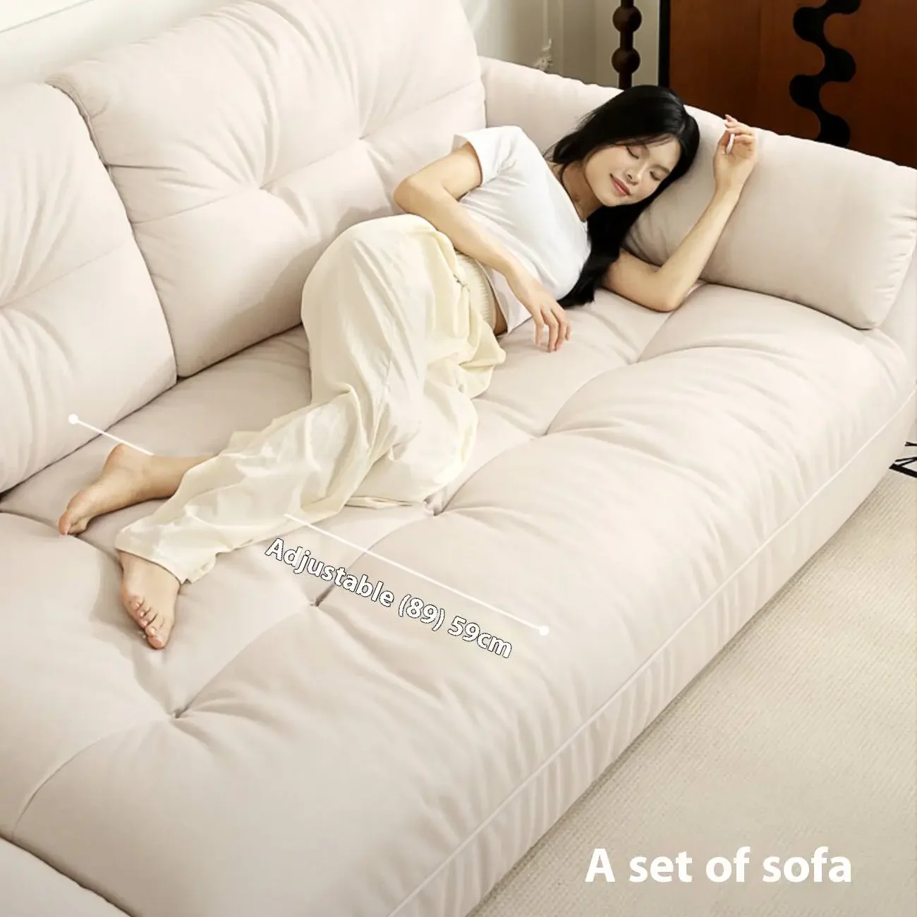 主图-03 Globe Furnishings - Extra-Deep Cloud Sofa