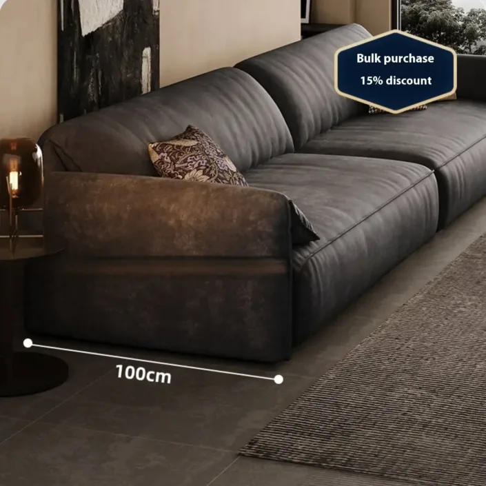 Globe Furnishings - Elephant Ear Fabric Sofa Globe Furnishings - Elephant Ear Fabric Sofa