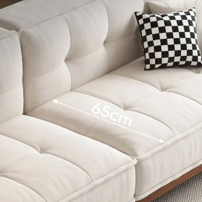 Globe Furnishings - Medieval-style solid wood fabric sofa Globe Furnishings - Medieval-style solid wood fabric sofa