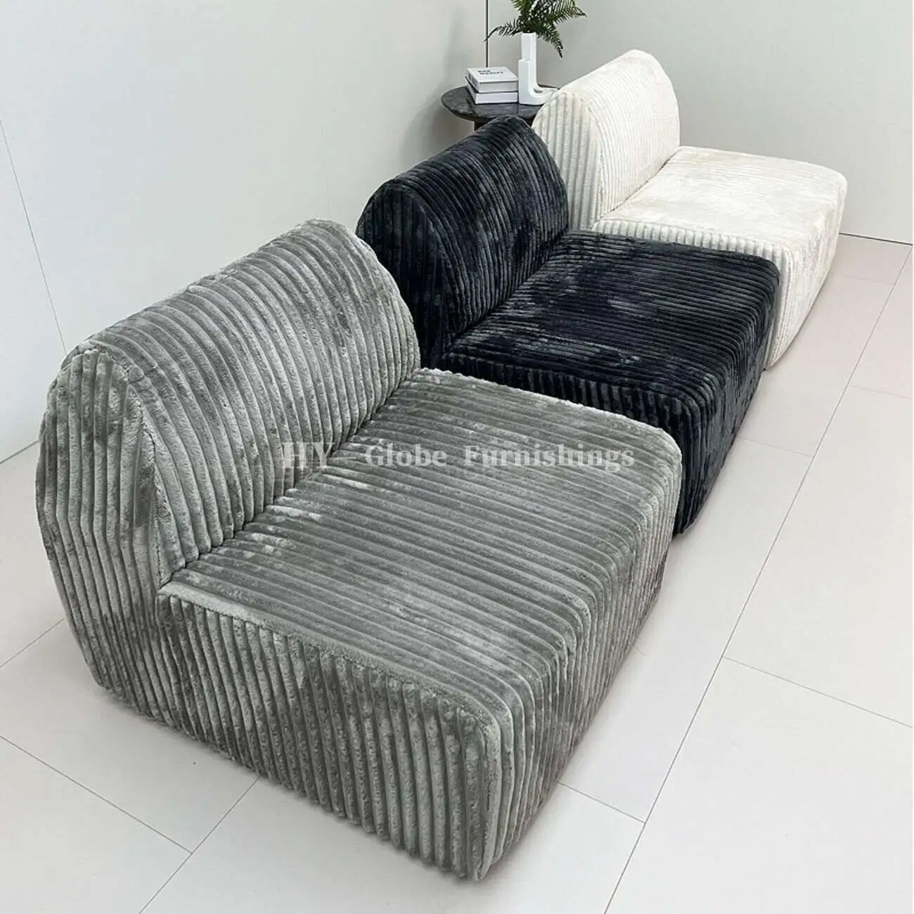 主图-03 Globe Furnishings - Marshmallow Single-Person Compression Sofa