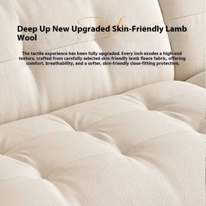 Globe Furnishings - Marshmallow Modern Minimalist Fabric Sofa Globe Furnishings - Marshmallow Modern Minimalist Fabric Sofa