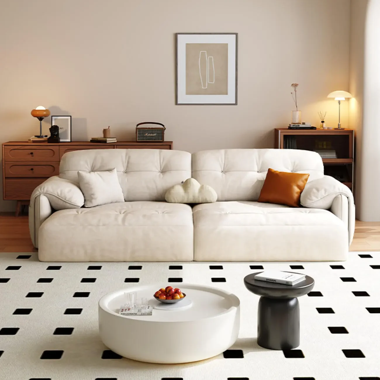 主图-03 Globe Furnishings - Modern Minimalist Extendable Electric Sofa