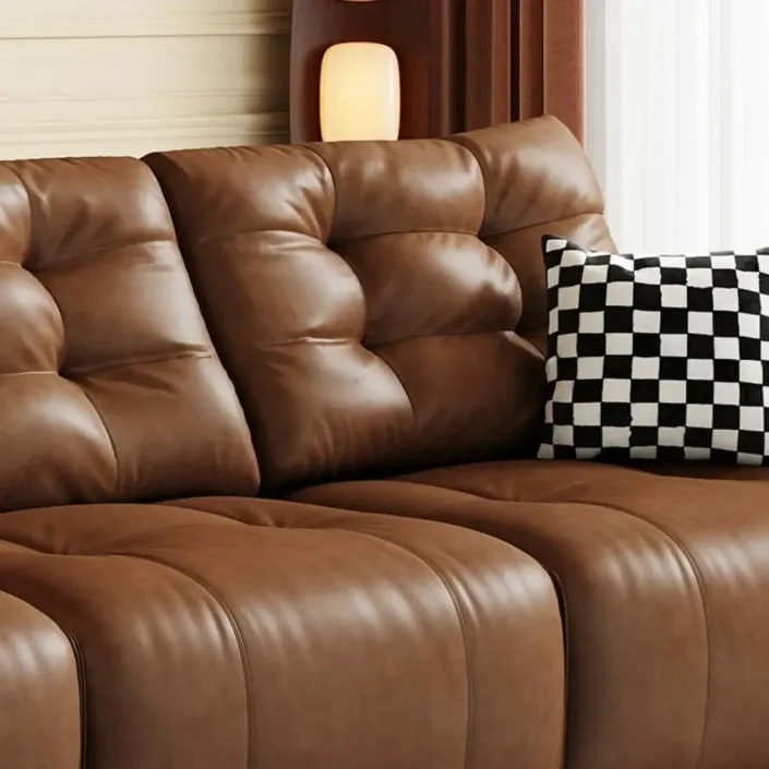 Globe Furnishings - Oil Wax Leather Swan Electric Recliner Sofa Globe Furnishings - Oil Wax Leather Swan Electric Recliner Sofa