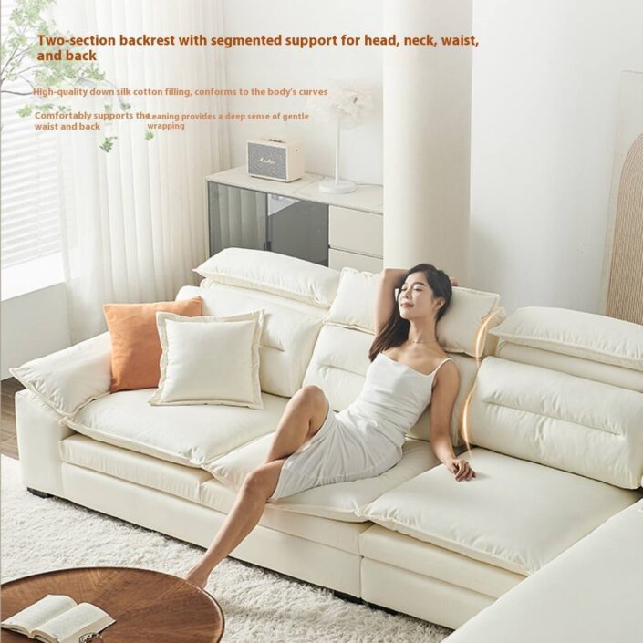 Globe Furnishings - Nordic minimalist luxury technology fabric sofa Globe Furnishings - Nordic minimalist luxury technology fabric sofa