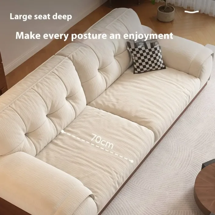 Globe Furnishings - Straight-Line Solid Wood Big Black Bull Sofa Globe Furnishings - Straight-Line Solid Wood Big Black Bull Sofa