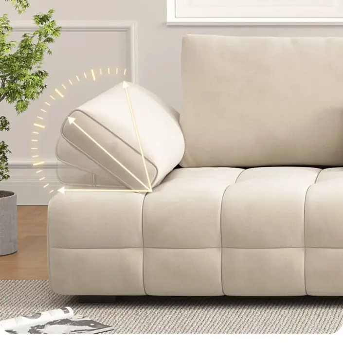 Globe Furnishings - Lawrence Adjustable Armrest Sofa Globe Furnishings - Lawrence Adjustable Armrest Sofa