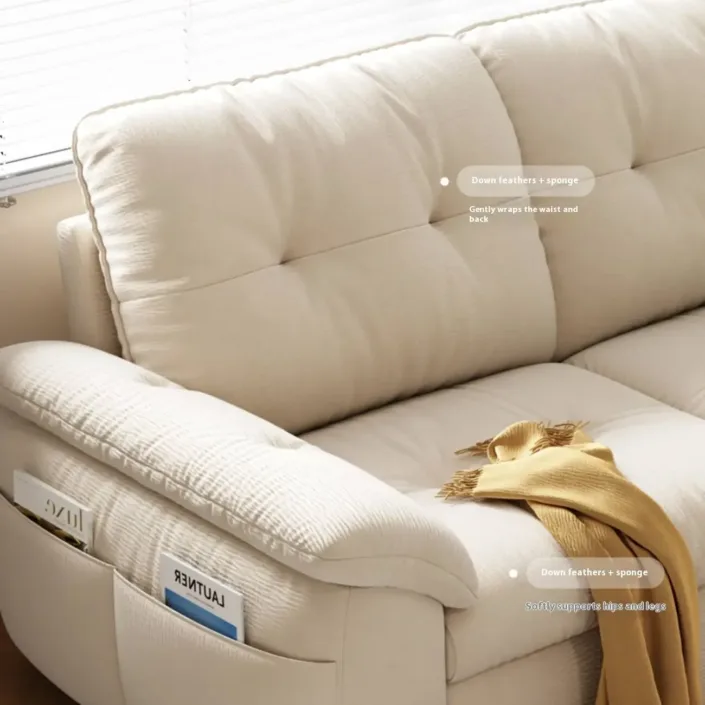 Globe Furnishings - Removable and Washable Cat-Scratch-Resistant Cloud-Shaped Folding Sofa Bed Globe Furnishings - Removable and Washable Cat-Scratch-Resistant Cloud-Shaped Folding Sofa Bed