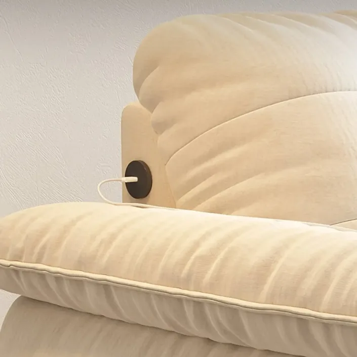 Globe Furnishings - Chenille Functional Charging Space Cloud Sofa Globe Furnishings - Chenille Functional Charging Space Cloud Sofa