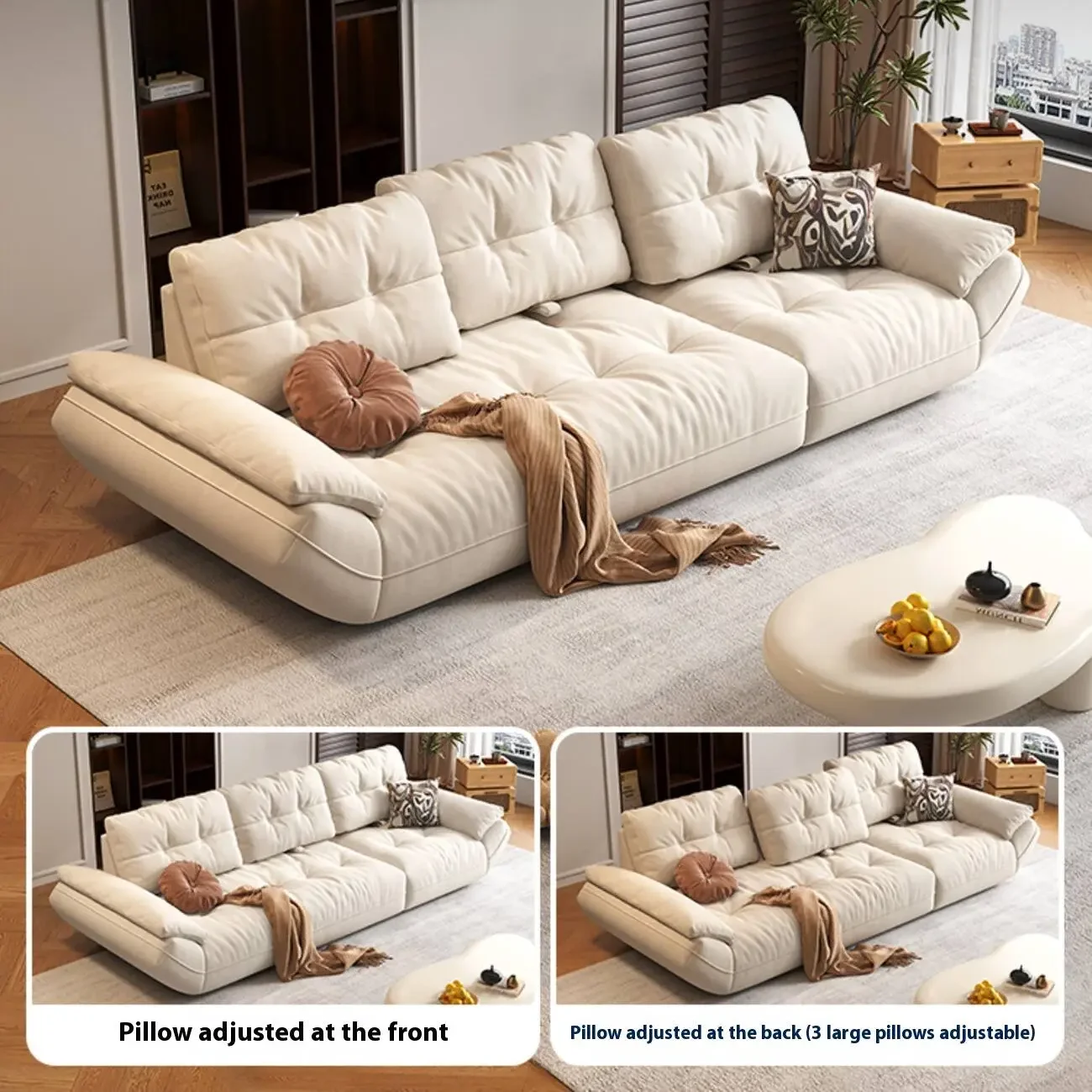 主图-04 Globe Furnishings - Extra-Deep Cloud Sofa