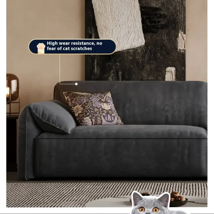 Globe Furnishings - Elephant Ear Fabric Sofa Globe Furnishings - Elephant Ear Fabric Sofa