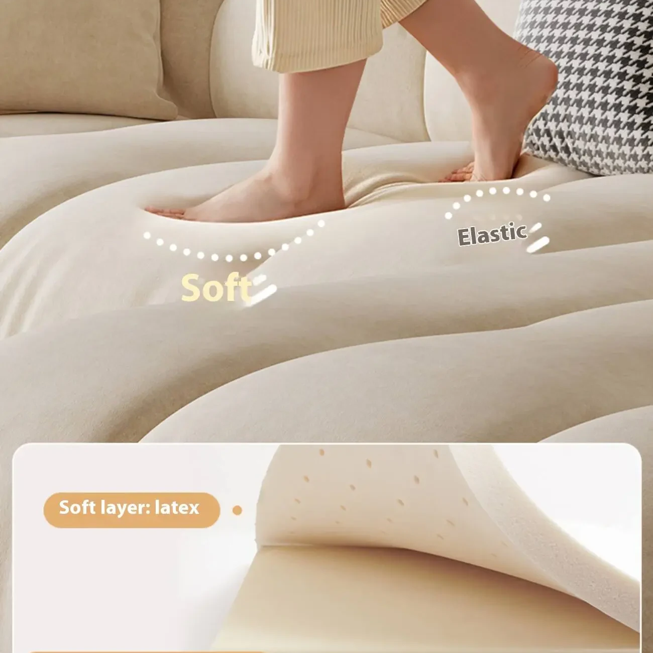 主图-04 Globe Furnishings - Princess Cotton Candy Sofa