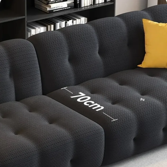Globe Furnishings - Rochebois Straight-Line Trendy Fabric Sofa Globe Furnishings - Rochebois Straight-Line Trendy Fabric Sofa